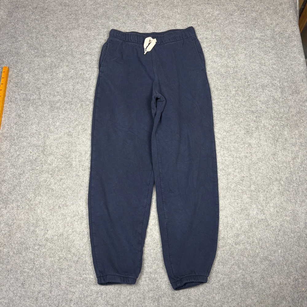Old Navy Boys XL 14-16 Navy Blue Jogger Sweatpants Elastic Waist Drawstring